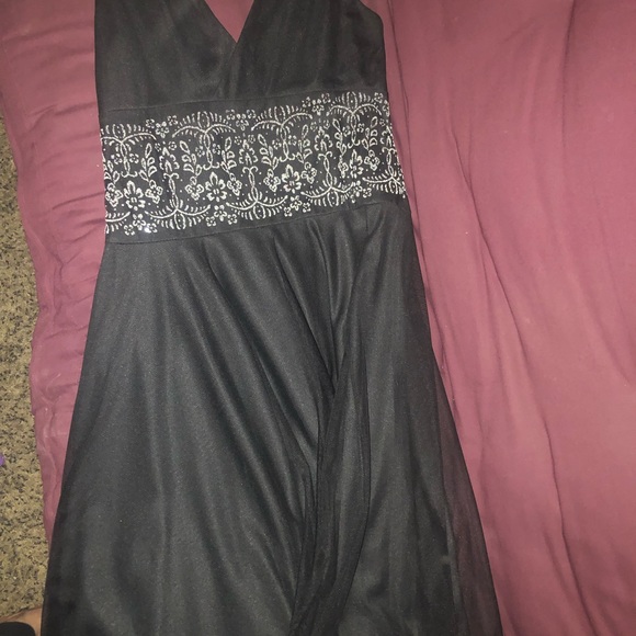 Black formal prom dress/cocktail dress - Picture 6 of 6